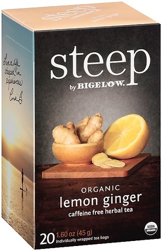 STEEP 17704 STEEP ORGANIC LEMON GINGER (6BX/20)